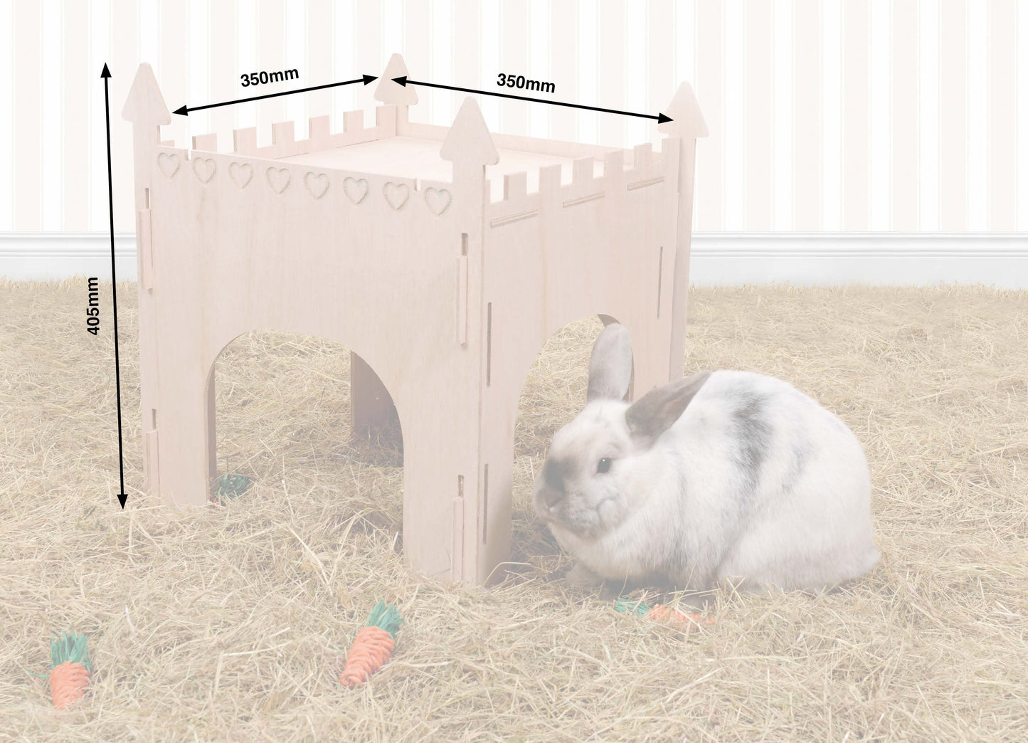 Single-storey Turret (Rabbit) - Pet Palaces